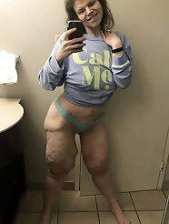 52 year old granny Droopy body