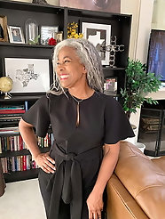 Non nude but sexy granny