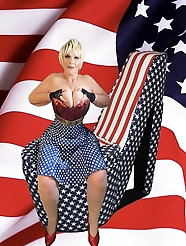 Wife is trying different high heels