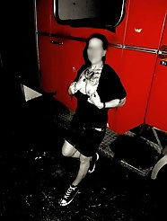 Exhib outdoor Slut stepmom milf show her ass boob pussy pose