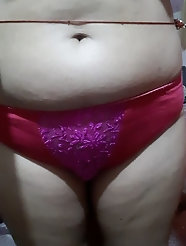 Sizzling images of my naked breasts and anal play